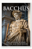 Bacchus God of wine ecstasy theater and vegetation Poster - 18 inch x 12 inch
