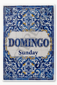 Sunday - Domingo Poster - 18 inch x 12 inch