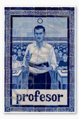 teacher profesor Poster - 18 inch x 12 inch