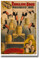 Ringling Bros - World's Greatest Shows - Vintage Reproduction Art Circus Raschetta Brothers daring blindfolded acrobats 1899 PosterEnvy Poster (vi004)