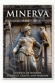 Minerva Goddess of wisdom strategy crafts and warfare Poster - 18 inch x 12 inch