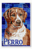 Dog pErro Poster - 18 inch x 12 inch