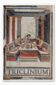 Triclinium - Dining Room Poster - 18 inch x 12 inch