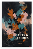 Arts & Echoes Limited Edition Abstract Geometric 12x18 Poster on High Quality Paper by PosterEnvy