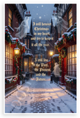 Charles Dickens 'I Will Honour Christmas' A Christmas Carol Quote 12x18 US Made Poster