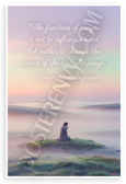 Soren Kierkegaard "Function of Prayer" Inspirational 12x18 US Made Poster