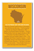 Wisconsin - NEW U.S Travel Poster