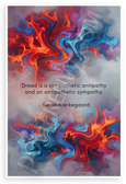 Søren Kierkegaard "Dread Sympathetic Antipathy" Inspirational 12x18 US Made Poster