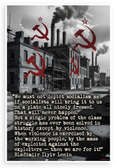 Vladimir Lenin "We Must Not Depict Socialism" Revolutionary 12x18 US Made Poster