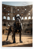 Majestic Cane Corso Colosseum Ancient Rome Dog 12x18 US Made Poster