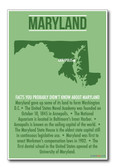 Maryland - NEW U.S Travel Poster