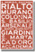 Venice water bus stop names Rialto Murano - Italian Travel Sign PosterEnvy Poster