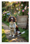 The World Would Be Nicer If Everyone Loved Unconditionally As a Dog English Springer Spaniel 12x18 US Made Poster