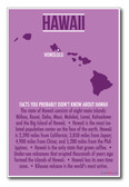 Hawaii - NEW U.S Travel Poster