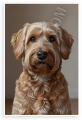 Soft Coated Wheaten Terrier Elegant Portrait 12x18 US Made Poster