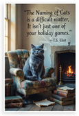 T.S. Eliot "The Naming of Cats" Quote Cat Lover 12x18 US Made Poster