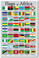 Flags of Africa NEW World Travel Classroom Geography Poster (tr297) 