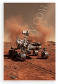 Colonize Mars Rover Red Planet Surface Exploration 12x18 US Made Poster