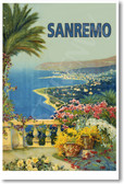 San Remo Italy Poster