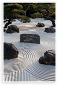 The Say No Paradox Take on Less Accomplish More Zen Garden 12x18 US Made Poster