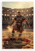 Marcus Aurelius 'Get Back Up When You Fail' Gladiator Inspirational 12x18 US Made Poster
