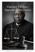 Clarence Thomas Supreme Court Justice Portrait 12x18 US Made Poster