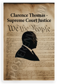 Clarence Thomas Supreme Court Justice Silhouette US Constitution 12x18 US Made Poster