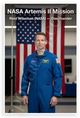 Reid Wiseman NASA Artemis II Mission Commander Portrait 12x18 US Made Poster