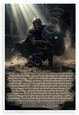 Theodore Roosevelt 'Man in the Arena' Quote Warrior Motivational 12x18 US Made Poster