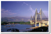 Cable Bridges Hong Kong China