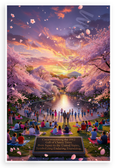 Washington DC Cherry Blossom Festival National Mall 12x18 US Made Poster