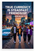 Elon Musk "True Currency is Steadfast Friendship" Inspirational 12x18 US Made Poster