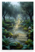 John 14:27 'Peace I Leave With You' Olive Branch Inspirational 12x18 US Made Poster