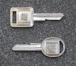 1989-1996 Cadillac Seville VATS Key blanks blank