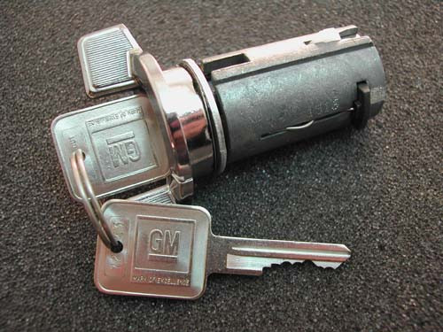 Chrome Ignition Lock With Keys – Fits Buick Chevrolet Pontiac (TOM AUTO PARTS)