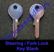 2006+ Suzuki Boulevard M109R Steering / Fork Lock Key Blank