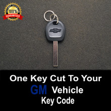 2015-2023 Chevrolet Colorado Truck High Security Key Cut To Your Key Code