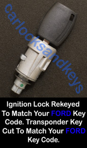 OEM Ford Ignition Lock & New Transponder Key for a 2020-2022 Ford Focus