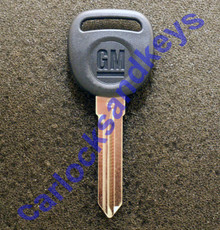 2005-2008 Cadillac DTS/w GM logo Transponder Key Blank
