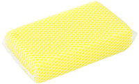 Heavy-duty mesh sponge cleans away bugs, dirt, tar and grime on windshields.  Can also be used on chrome and whitewalls.  The extra absorbent sponge easily fits in your hand.  It measures 3.5 inch x 5.5 inch x 1 inch in size.