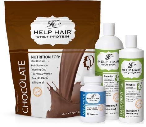 Help Hair Shake 4 Step Program