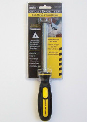 Grout Getter tool for removing grout.