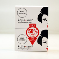 Kojiesan #086 Skin Lightening KOJIC ACID SOAP (White box 2Pcs x 135g / Pack) 9.52oz / 270g