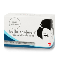 Kojiesan #277 Men face & body Whitening KOJIC ACID SOAP (White + Blue color box)  4.76oz/ 135g
