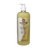 Lighten Up Anti-Aging Shea Butter Body Wash w/Argan Oil 33.8oz / 1000ml