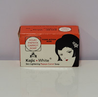 Kojic White #996 Skin Lightening Papaya Carrot Soap 4.5oz / 135 gr