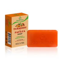 Nature Fresh #690 Turmeric+Papaya Soap 7oz / 200g
