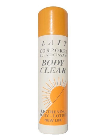 body clear lightening lotion