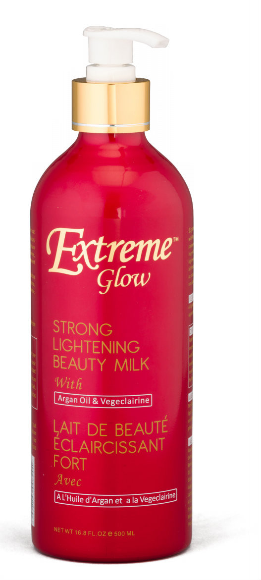Extreme Glow Strong Lightening Beauty Milk 16 8oz 500ml Extreme glow strong lightening treatment cream is an outstanding skin lightener and moisturizer.