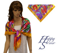 Satin Stripe Scarf Square Abstract (SSPS 4165)